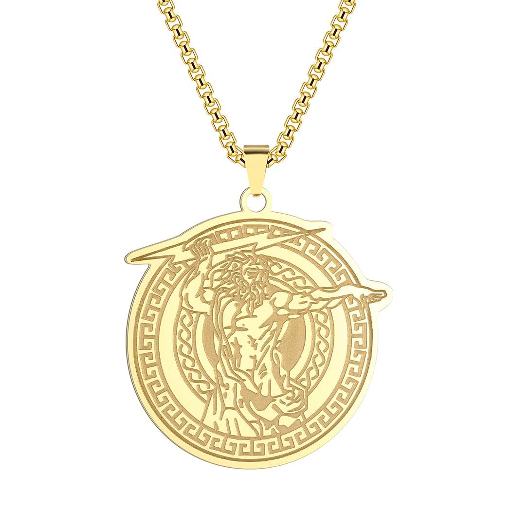 Zeus Men Accessories - Vintage Zeus Pendant Necklace Greek Mythology
