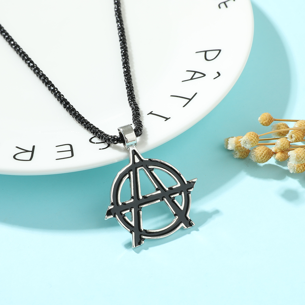 Men Accessories Pendant - Movies Avengers Symbol Letter A Logo