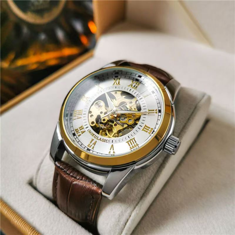 Men Accessories Elegant - Elegant Men's Automatic Mechanical Watch with
