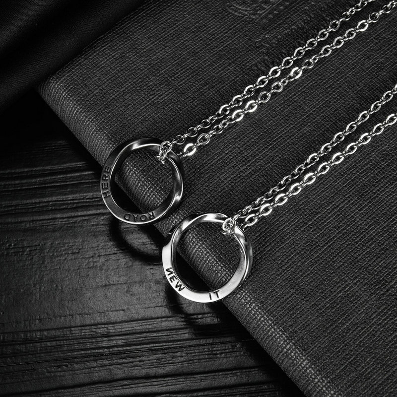 Men Accessories Pk - Men's Stainless Steel Mobius Ring Circle