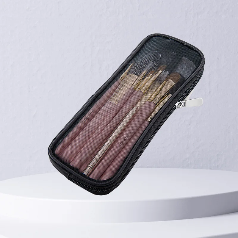 Men Accessories Kit Bag - Makeup Brush Travel Case Cosmetic Toiletry