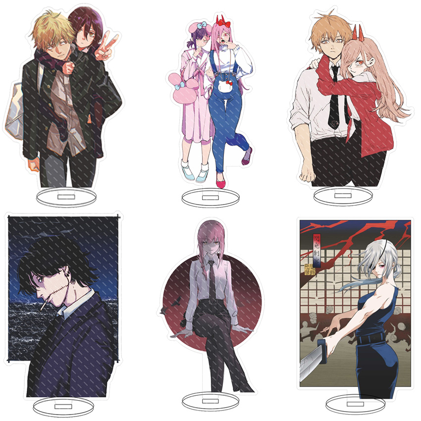 Men'S Accessories Anime - 16CM Anime Acrylic Stand Chainsaw Man