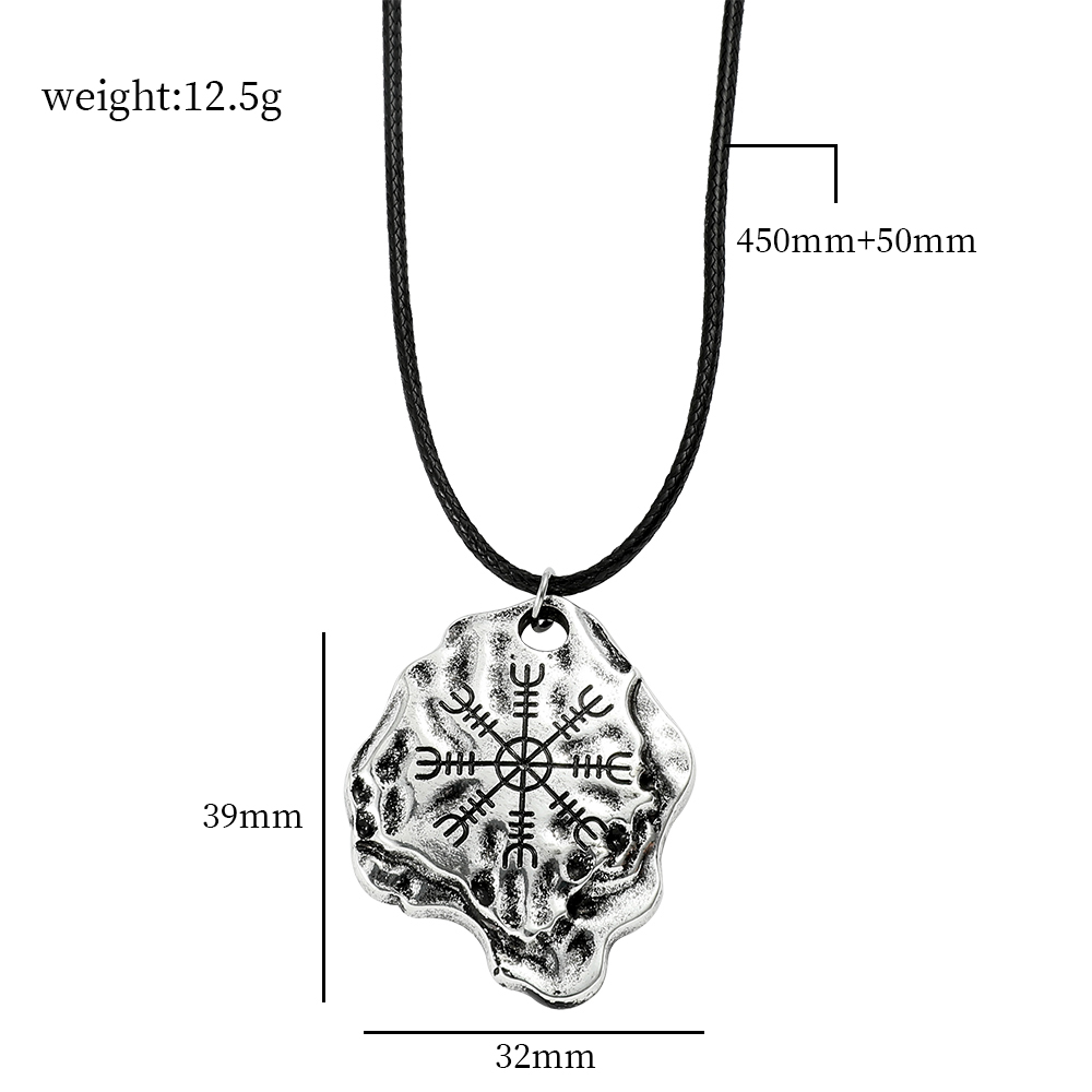 Retro Nordic Viking Totem Neck - Men Accessories Pendant 评论和价格