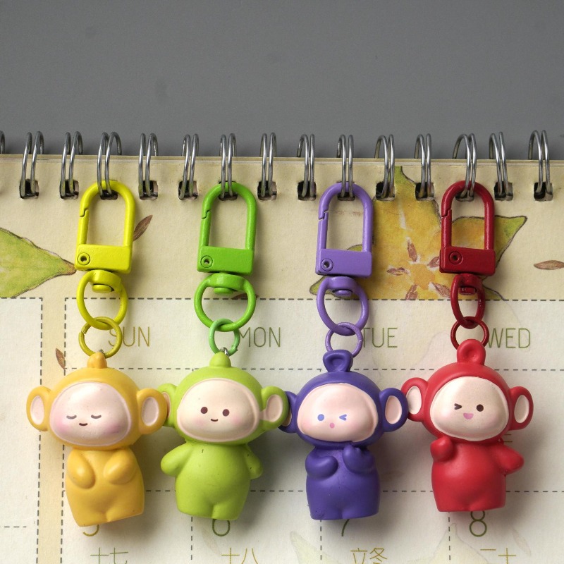 4PCS Hot Cartoon Teletubbies S - Men Accessories Pendant 评论和价格