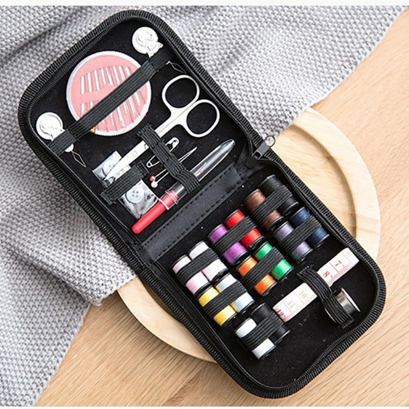 Portable 10Pcs/set Sewing Kit  - Men Accessories Kit Bag 评论和价格