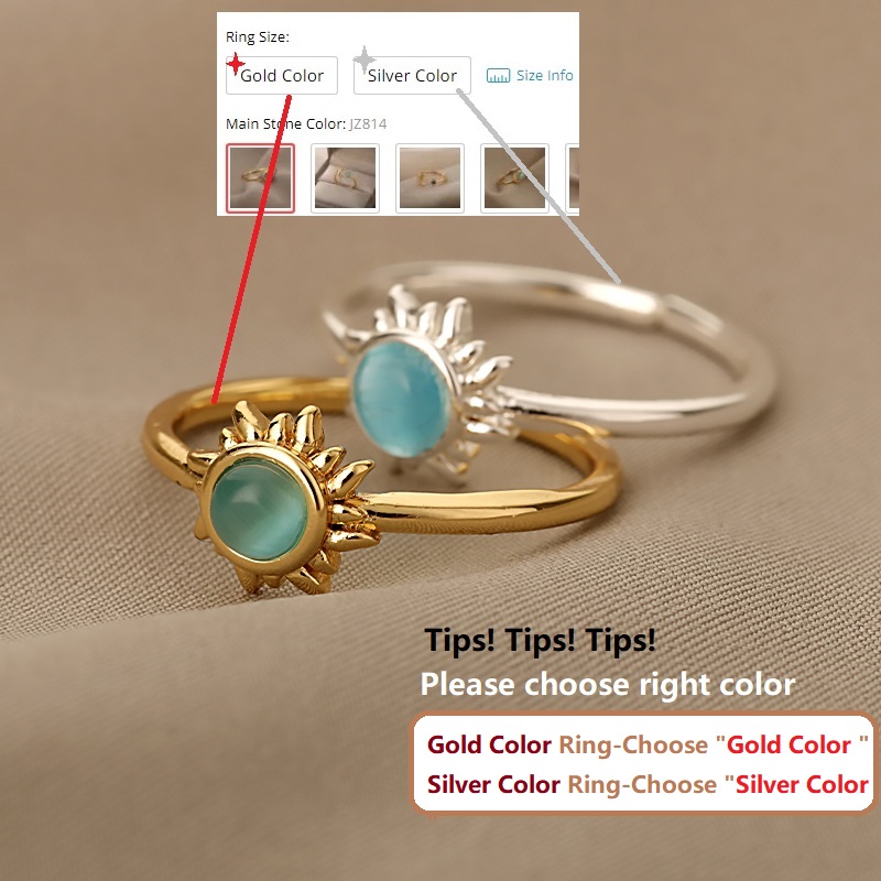 Vintage Opal Rings For Women M - Men'S Accessories Best 评论和价格