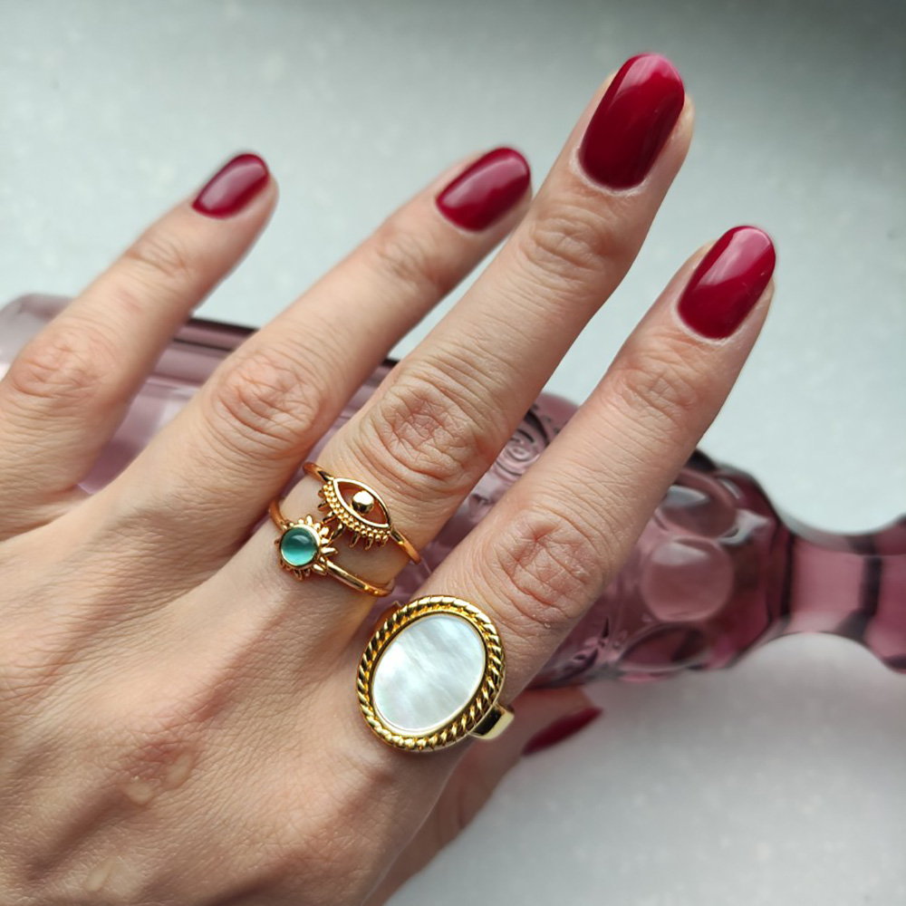 Vintage Opal Rings For Women M - Men'S Accessories Best 评论和价格