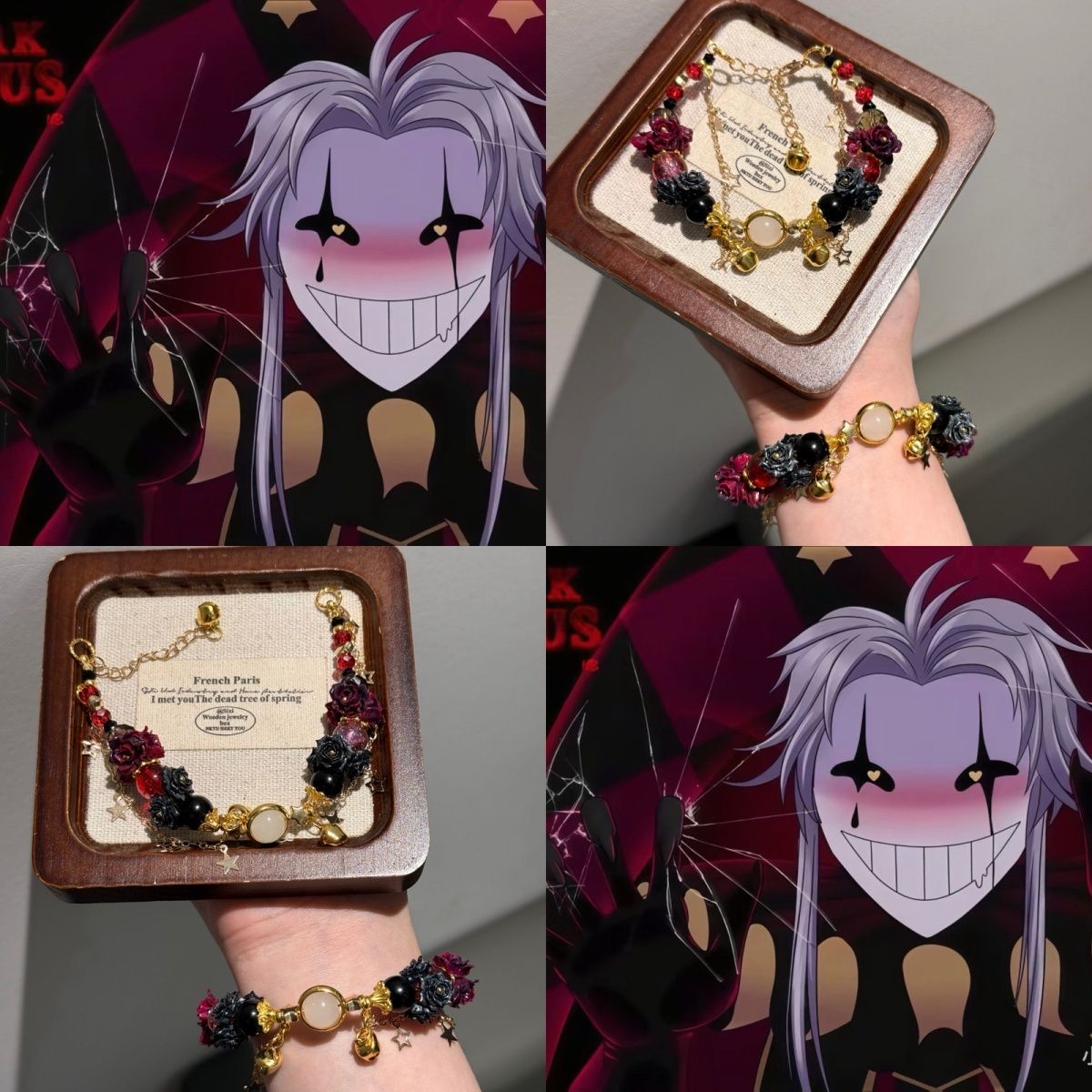 Women Beaded Bracelets Game An - Men'S Accessories Anime 评论和价格