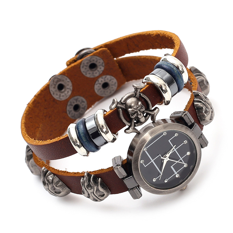 Hip Hop Punk Wristwatch Men Vi - Men Accessories Pk 评论和价格