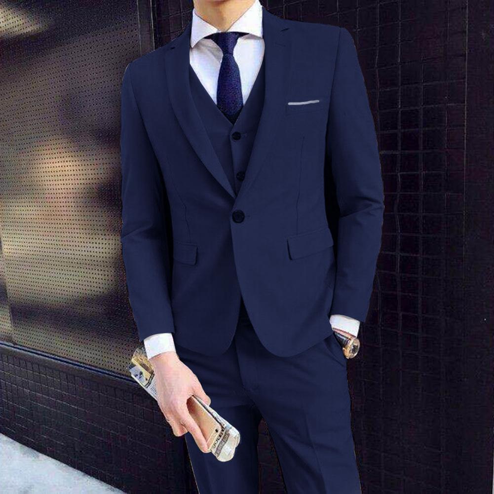 Men Blazers 3Pieces Sets Weddi - Men Accessories Elegant 评论和价格