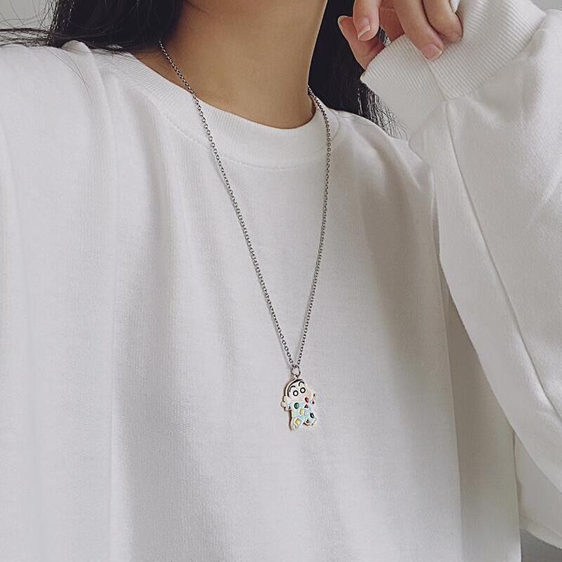Crayon Shin-chan cartoon neckl - Men'S Accessories Best 评论和价格