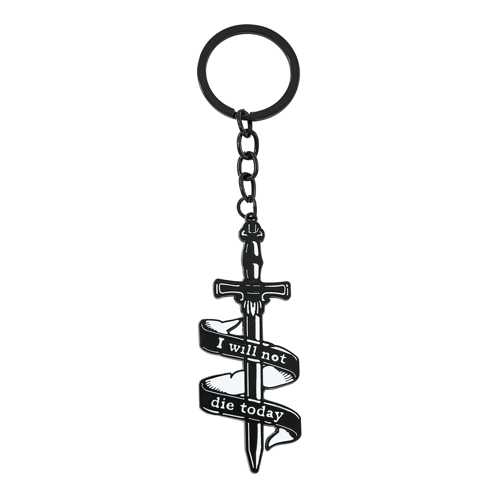 Fourth Wing Black Dragon Keych - Men Accessories Pendant 评论和价格