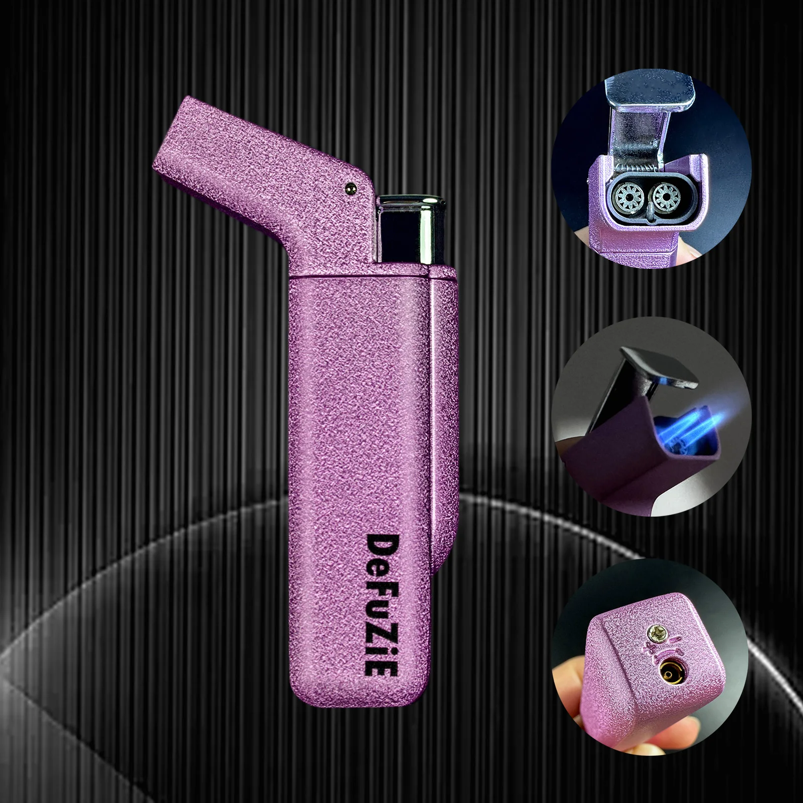 DefuZiE Torch Lighter Windproo - Men Accessories Pk 评论和价格