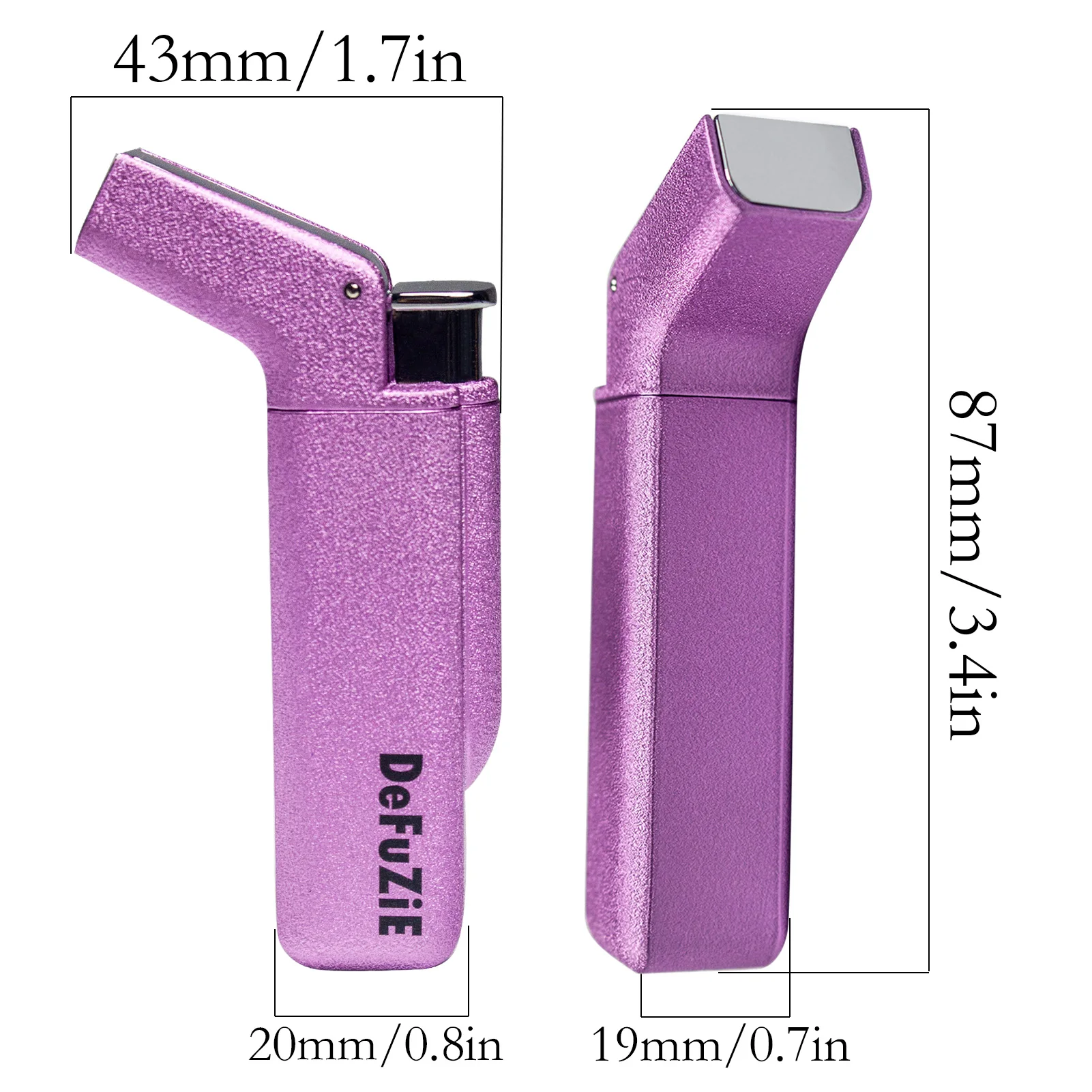 DefuZiE Torch Lighter Windproo - Men Accessories Pk 评论和价格