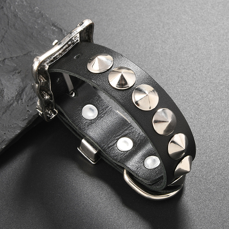 Rock Punk Style Large Buckle B - Men Accessories Pk 评论和价格