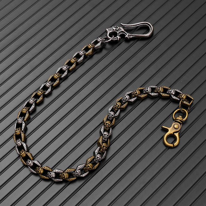 Vintage Punk Gothic Metal Skul - Men Accessories Pk 评论和价格