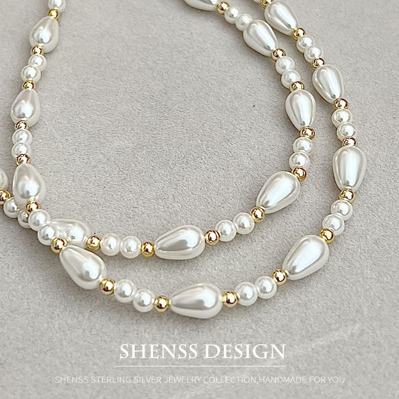 Elegant Imitation Pearl Water  - Men Accessories Elegant 评论和价格