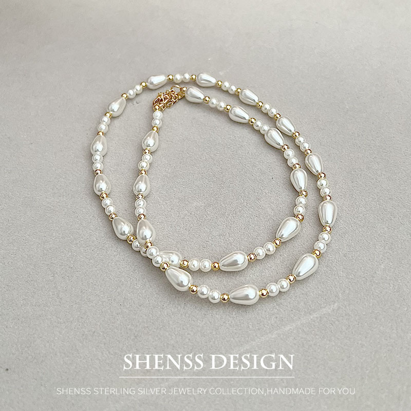 Elegant Imitation Pearl Water  - Men Accessories Elegant 评论和价格