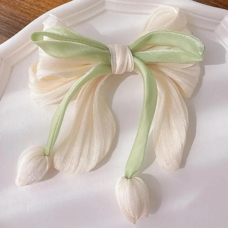 Elegant Tulip Flower Hair Clip - Men Accessories Elegant 评论和价格