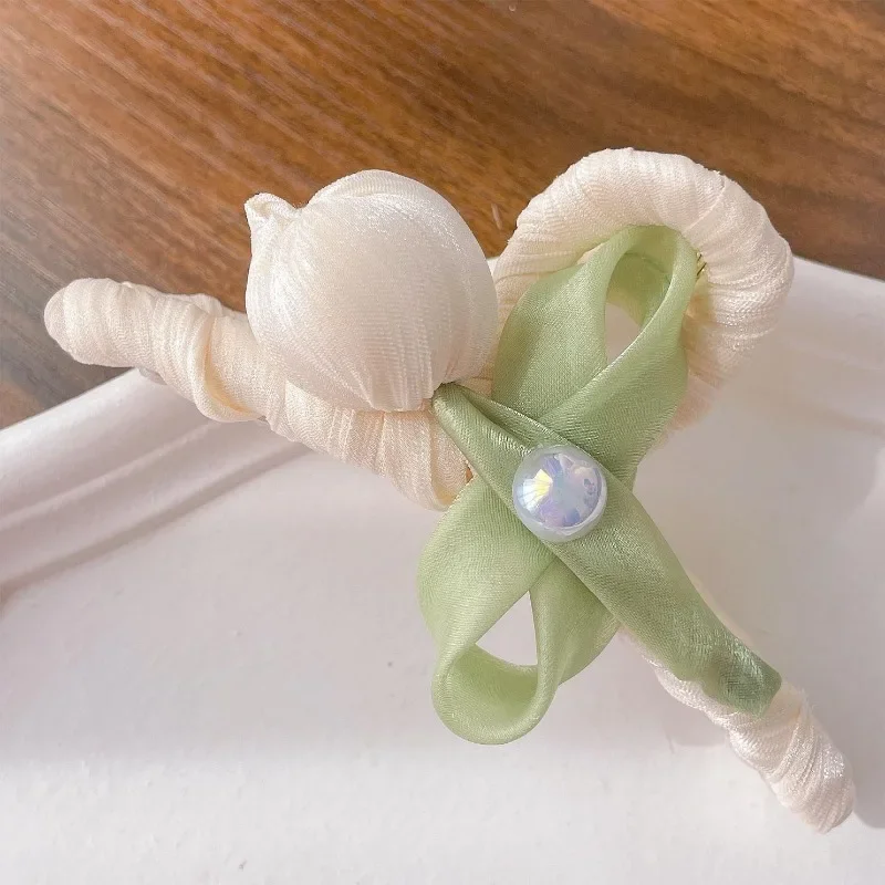 Elegant Tulip Flower Hair Clip - Men Accessories Elegant 评论和价格