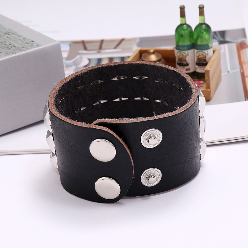 Men's Hip Hop Punk Three-Row S - Men Accessories Pk 评论和价格