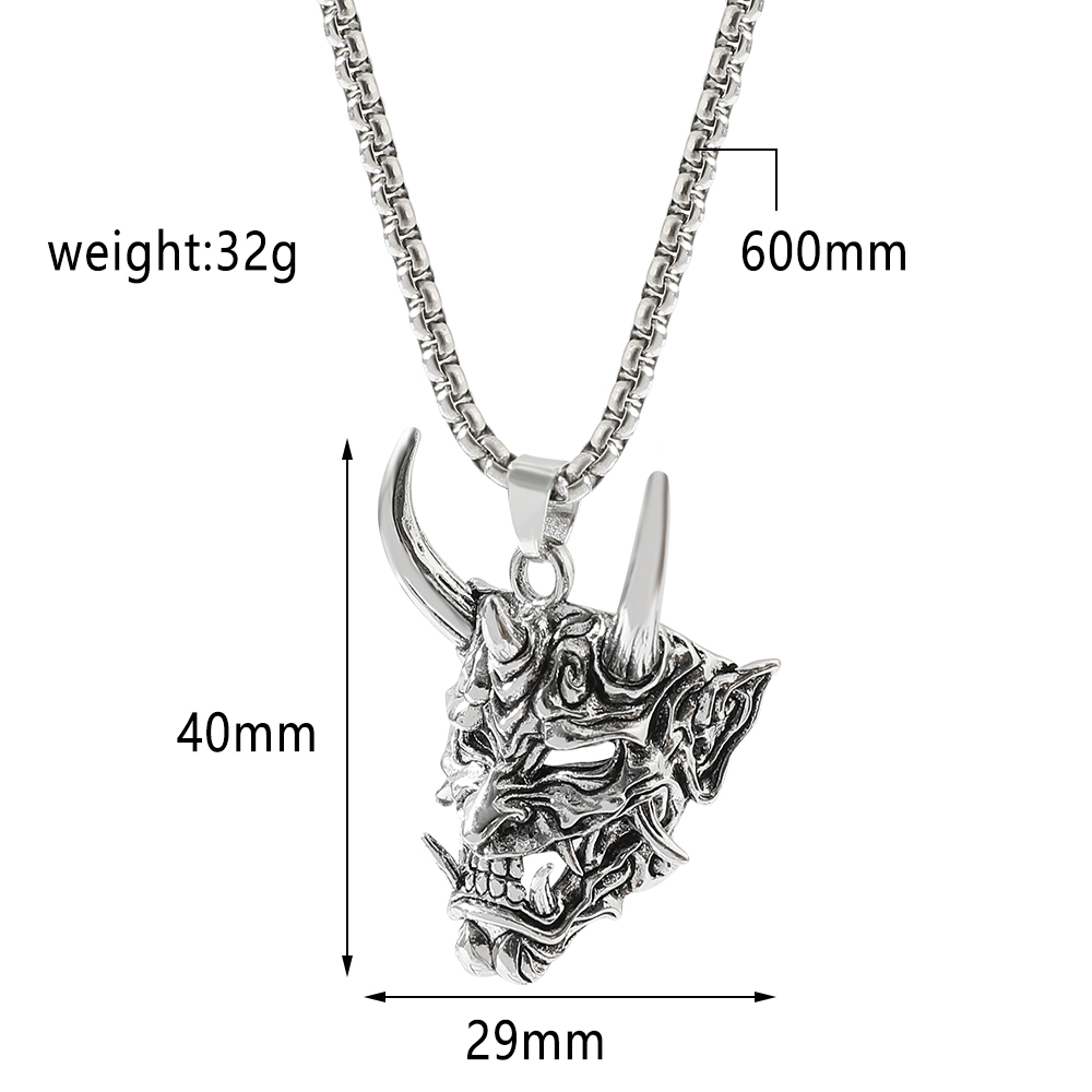 Handsome Rascal Ghost Mask Pen - Men Accessories Pendant 评论和价格