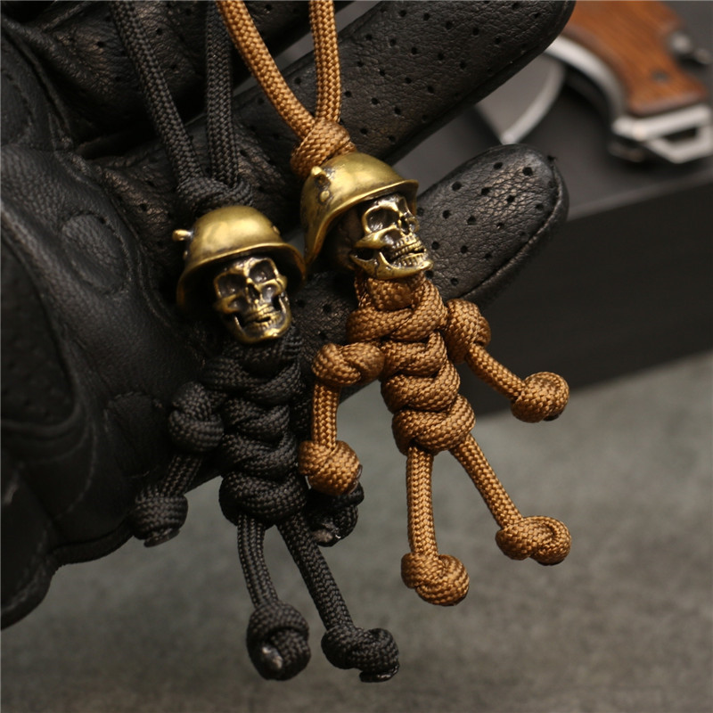 Halloween Skull Keychain Parac - Men Accessories Kit Bag 评论和价格
