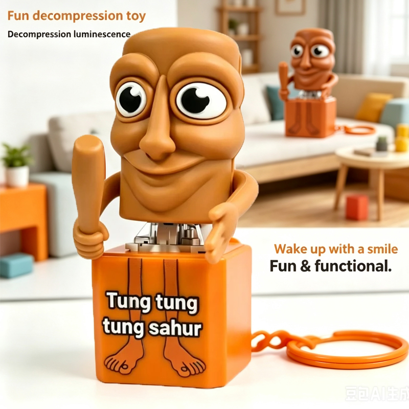 New Tung Tung Tung Sahur Keych - Men'S Accessories Best 评论和价格