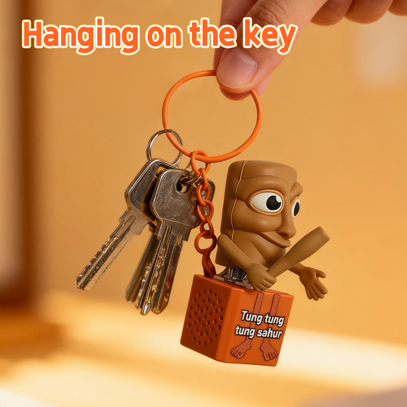 New Tung Tung Tung Sahur Keych - Men'S Accessories Best 评论和价格