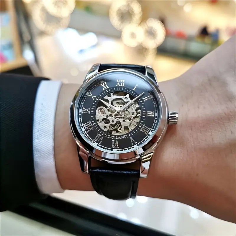 Elegant Men's Automatic Mechan - Men Accessories Elegant 评论和价格