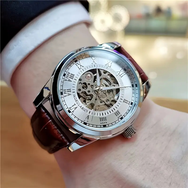 Elegant Men's Automatic Mechan - Men Accessories Elegant 评论和价格