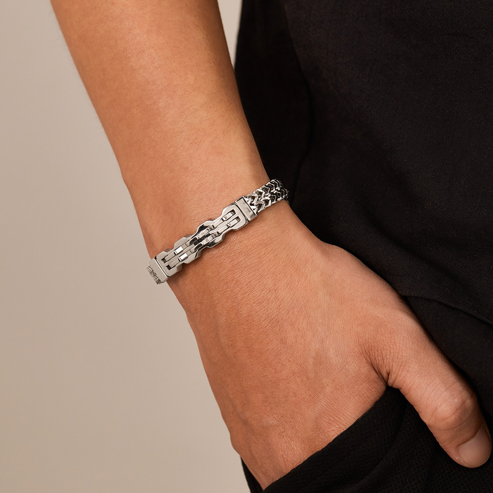 Men's Stainless Steel Bracelet - Men Accessories Pk 评论和价格