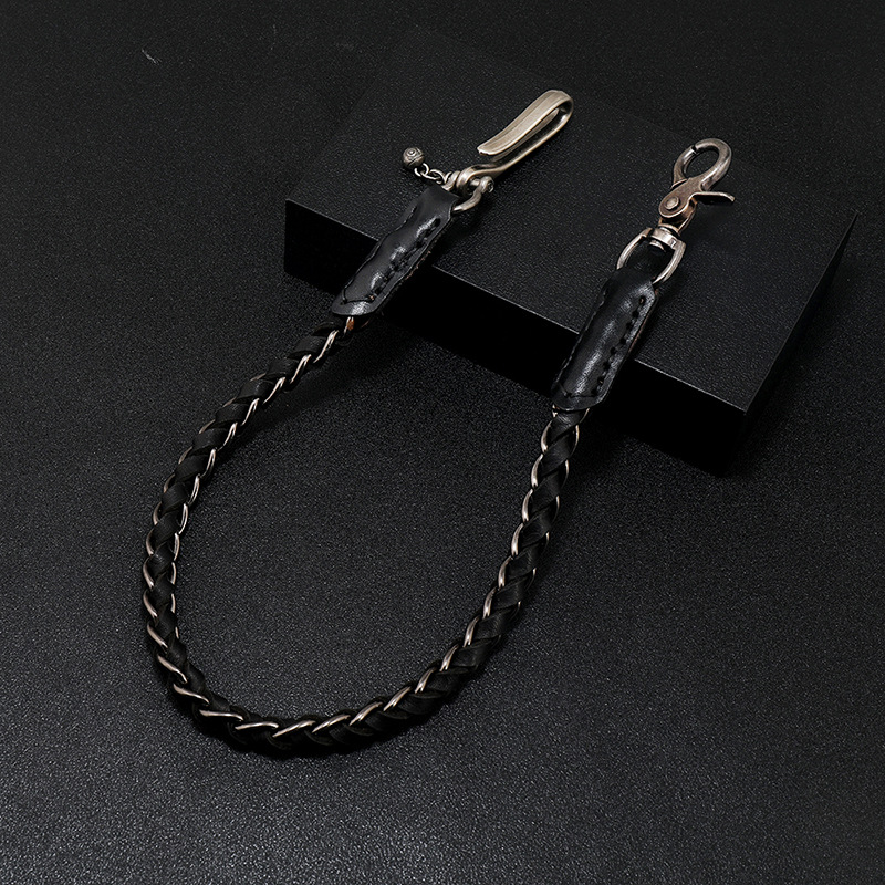 Men Punk Style Genuine Leather - Men Accessories Pk 评论和价格