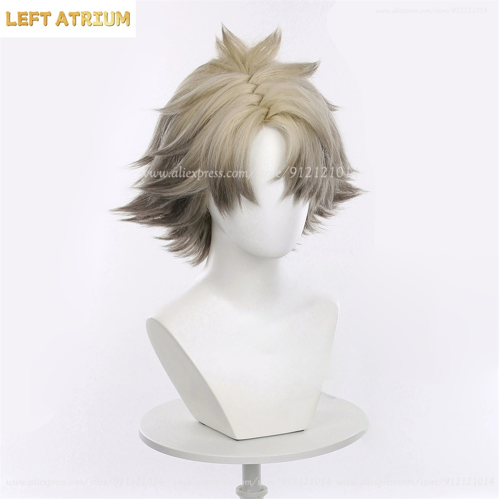 Rudo Surebrec Cosplay Wig 25cm - Men'S Yellow Accessories 评论和价格