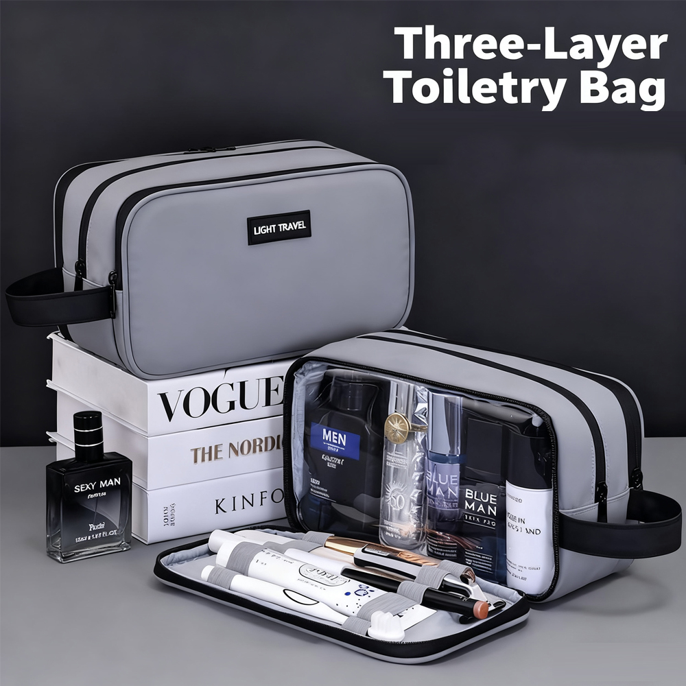 1PCS Toiletry Bag for Men, Tra - Men Accessories Kit Bag 评论和价格