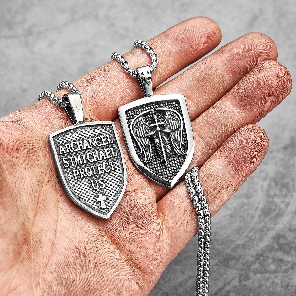 Archangel St.Michael Pendants  - Men'S Accessories Best 评论和价格